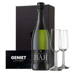 BAR Cava pakket met 2 flutes