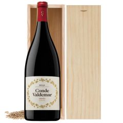 Bodegas Valdemar Rioja Crianza magnum in wijnkist