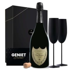 Dom Pérignon Champagnepakket met 2 flutes 