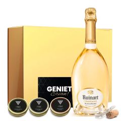 Ruinart Blanc De Blanc & Kaviaar proeverij deluxe   