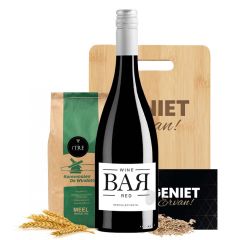 Wijnbrood pakket 'Rode wijn'