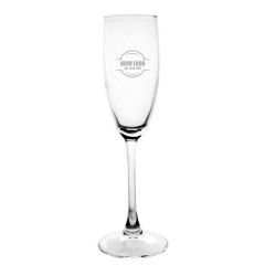 Gepersonaliseerde Champagne flutes met eigen logo