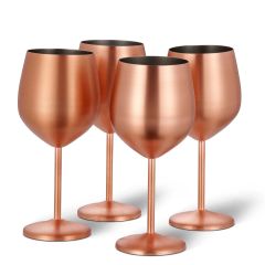 Oak & Steel wijnglas MAT Rose 4x50cl