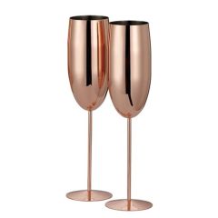 Oak & Steel Champagne flute Rose 2x28,5cl
