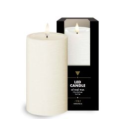 iTRE LED kaars Cream 7,5 x 12,5cm