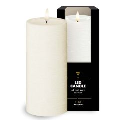 iTRE LED kaars Cream 7,5 x 15cm
