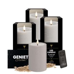 iTRE LED kaarsen set in Sand