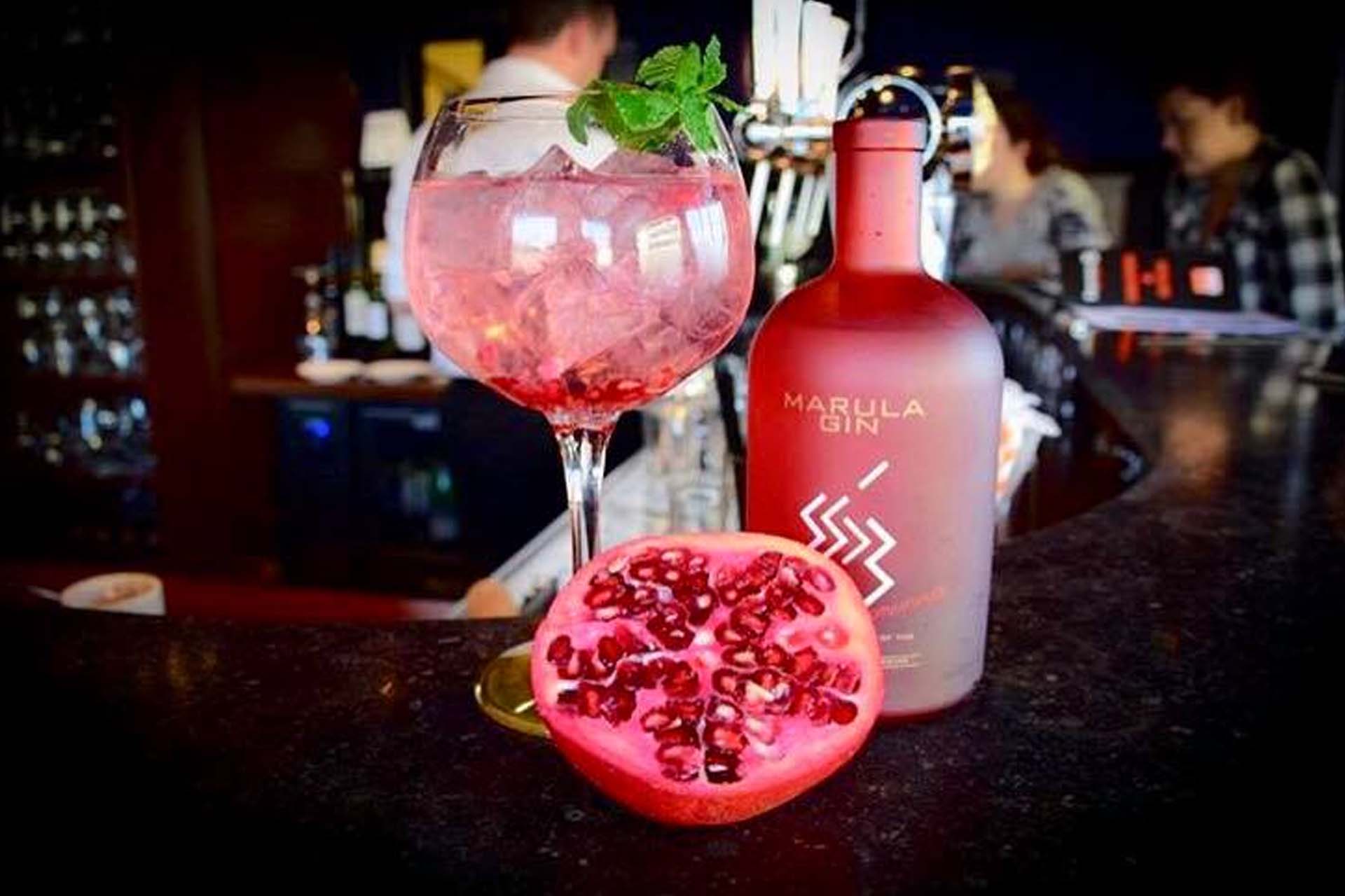 Marula Gin Pomegranate &amp; Ginger Beer