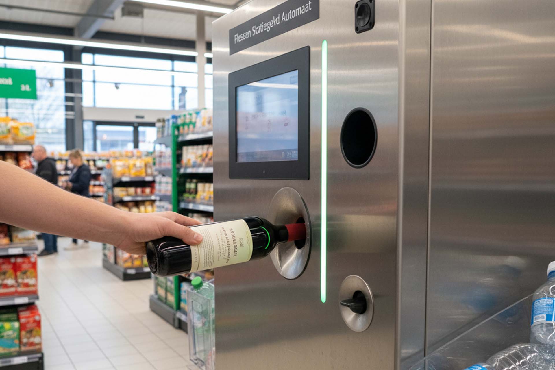 Statiegeld op Flessen Wijn