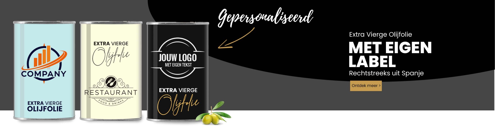 Gepersonaliseerde olijfolie